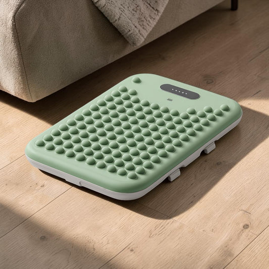 Zantwb Smart Self-Heating Silicone Acupressure Foot Mat