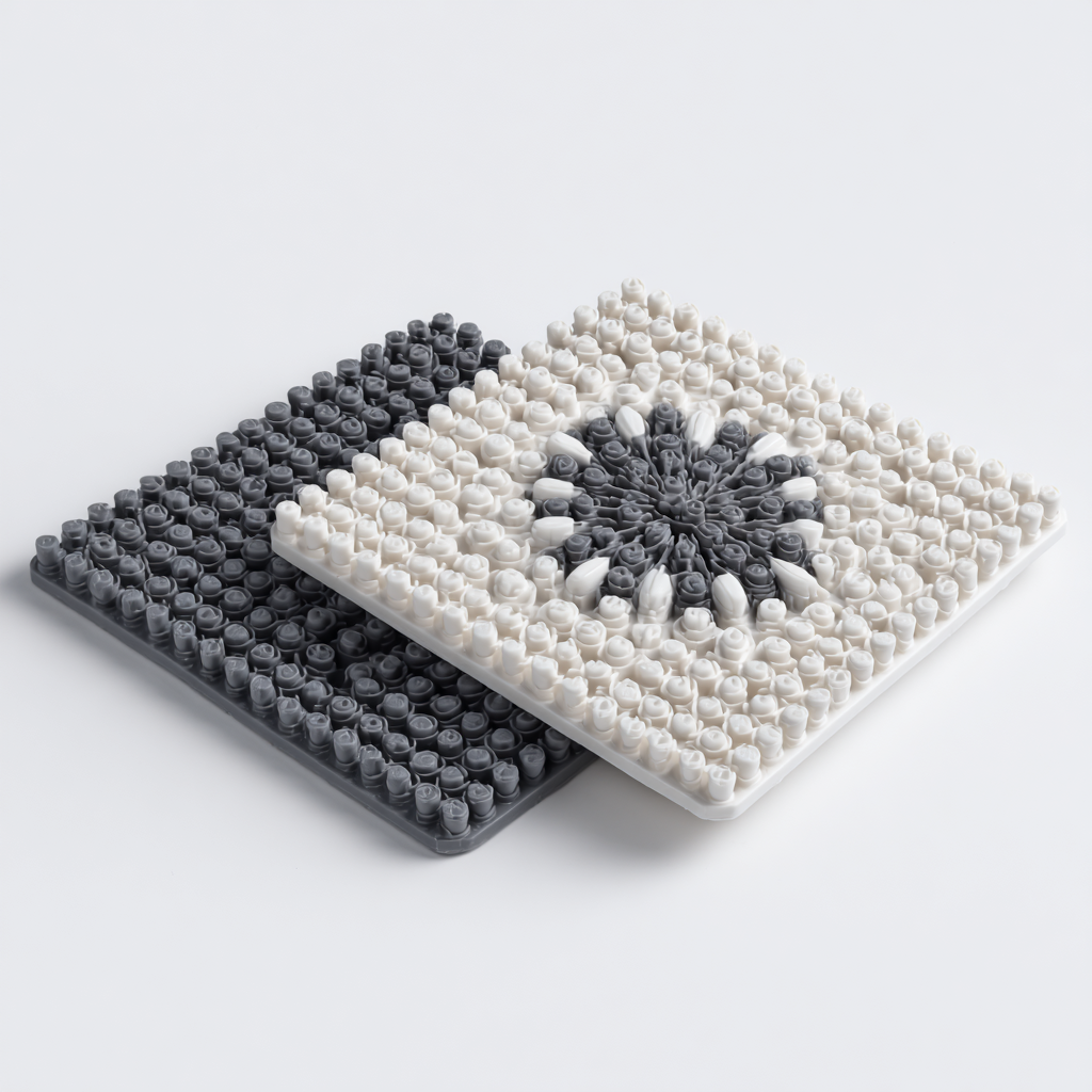 Zantwb Foldable TPE Acupressure Board Set (2-Pack)