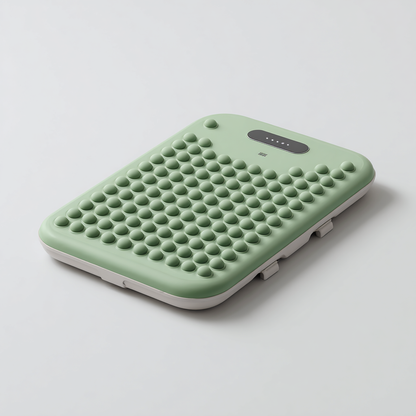 Zantwb Smart Self-Heating Silicone Acupressure Foot Mat